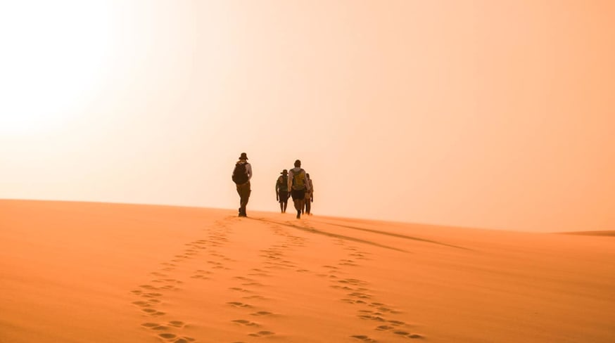 Maranhao oia trekking caminhada pessoas