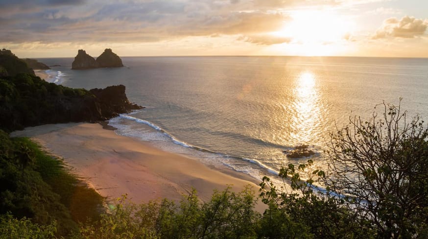 Mtur pernambuco fernando de noronha praia do boldro por do sol bruno lima