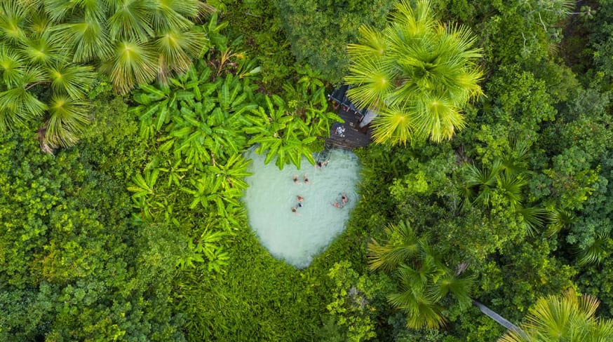 Mtur tocantins jalapao mateiros fervedouro rio sono vista aerea flavio andre