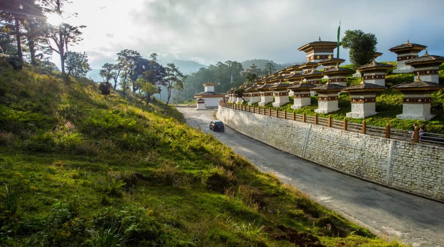 Atrativo turístico Butão Dochula Pass