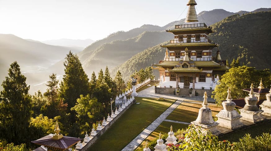 Butao amankora punakha templo