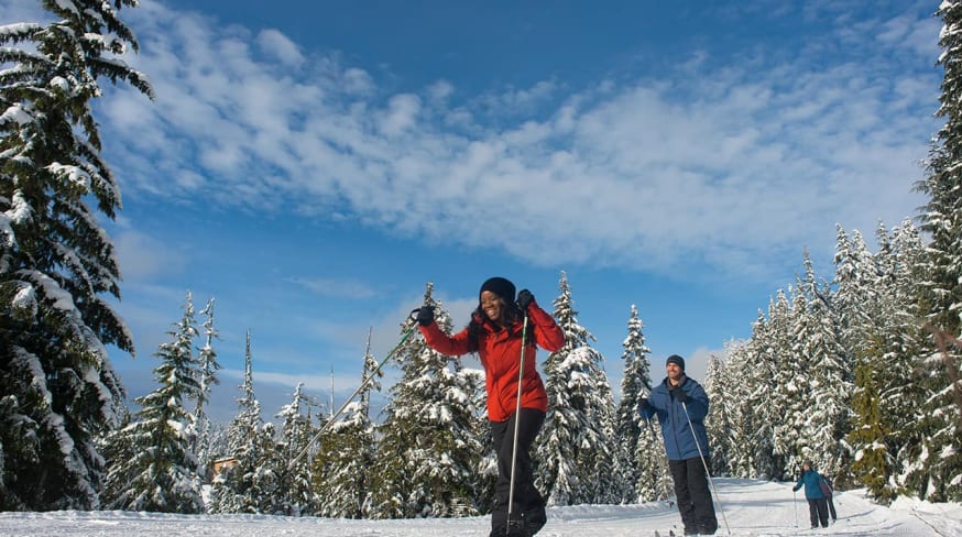 Canada callaghan ski area whistler