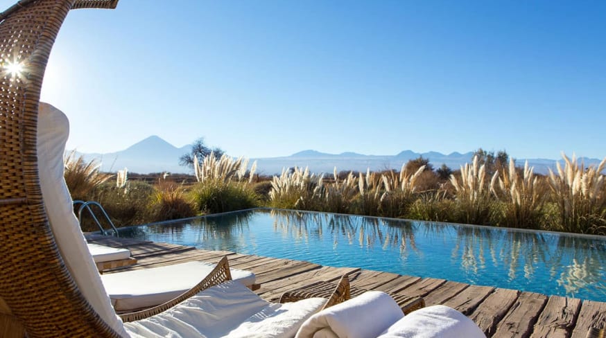 Tierra atacama chile piscina