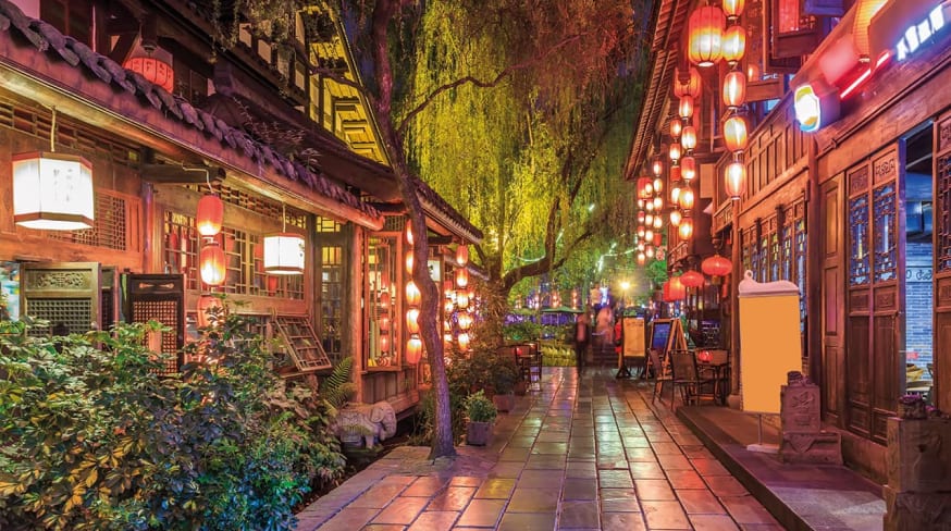 Zhai beco chengdu