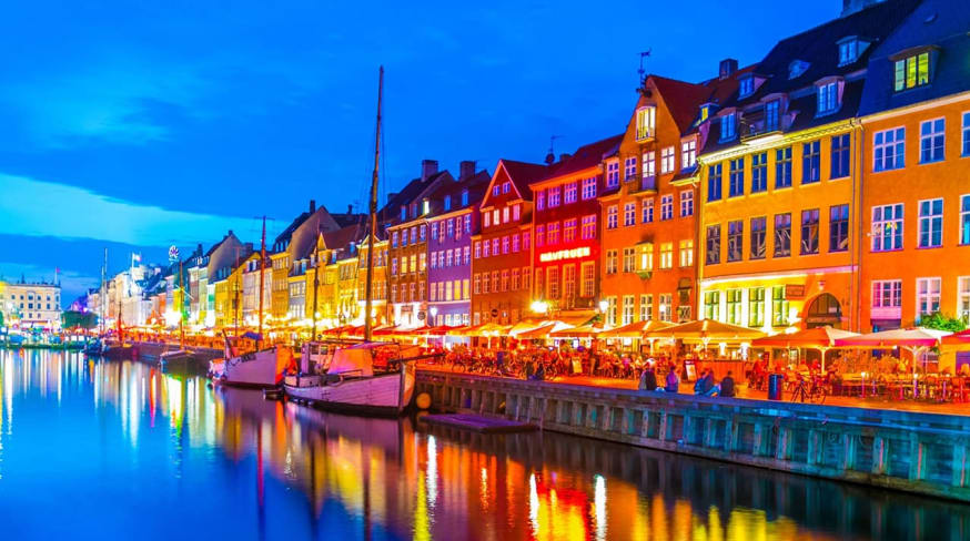 Porto Nyhavn - Copenhagen, Dinamarca.