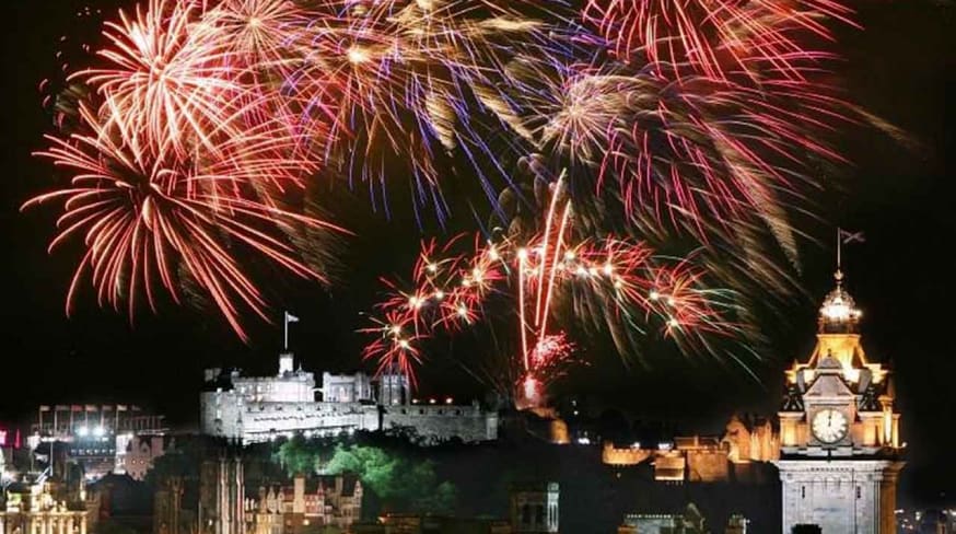 Edimburgo no Réveillon