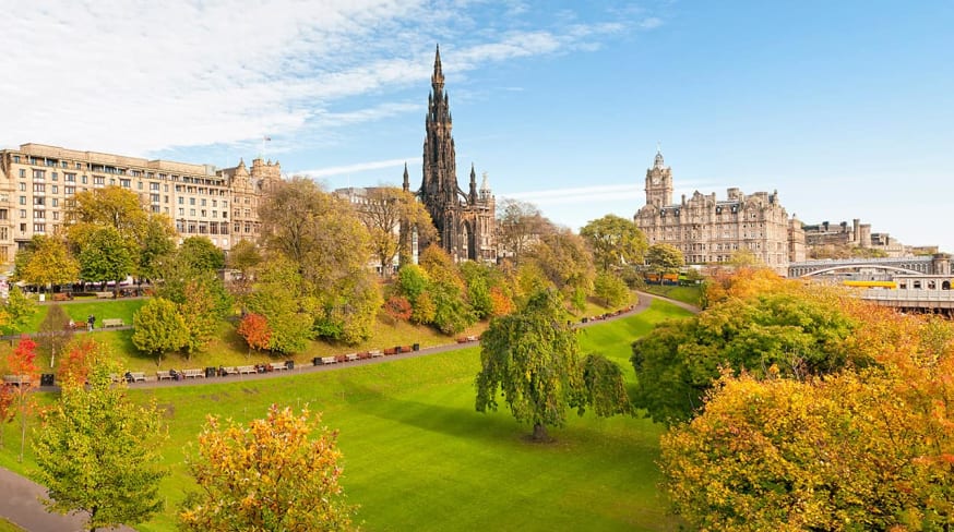 Princes street gardens