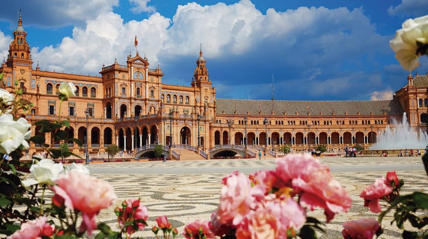 Vista de Plaza de Espanha