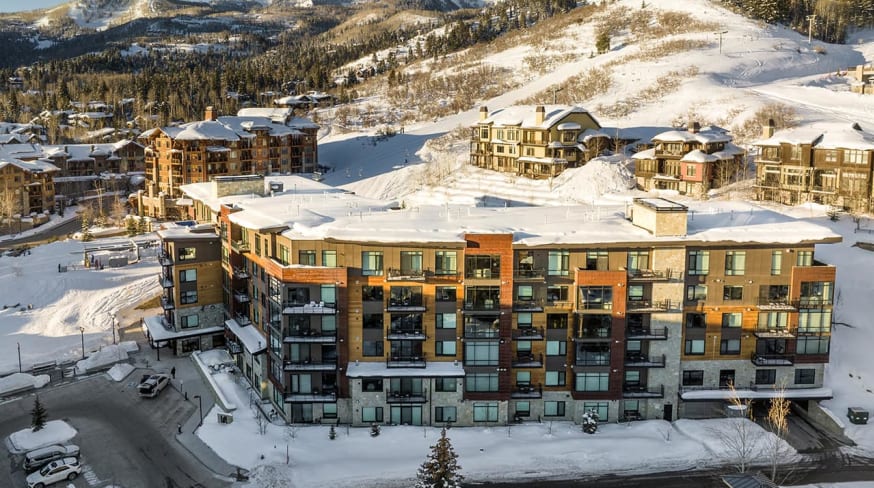 Vail resorts park city Hotel Lift Park City vista aerea jeff wright