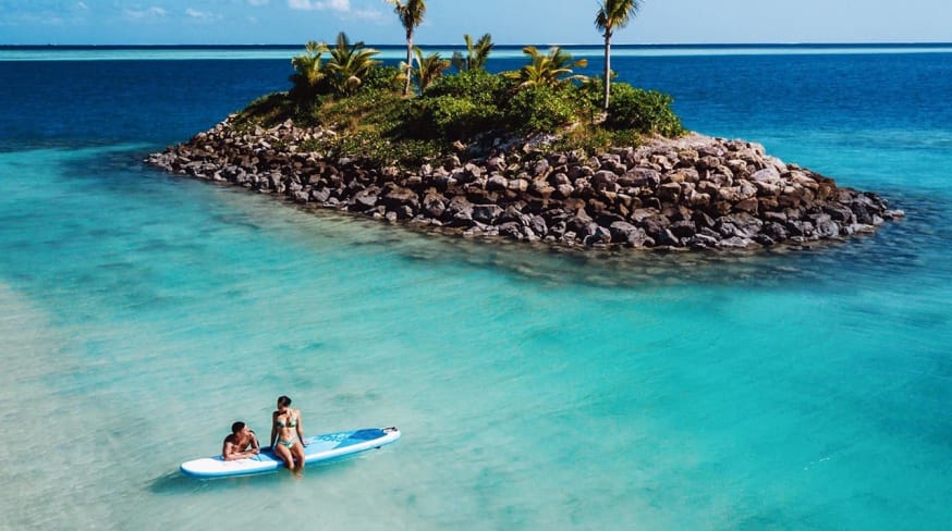 Six Senses Fiji Stand Up Paddle