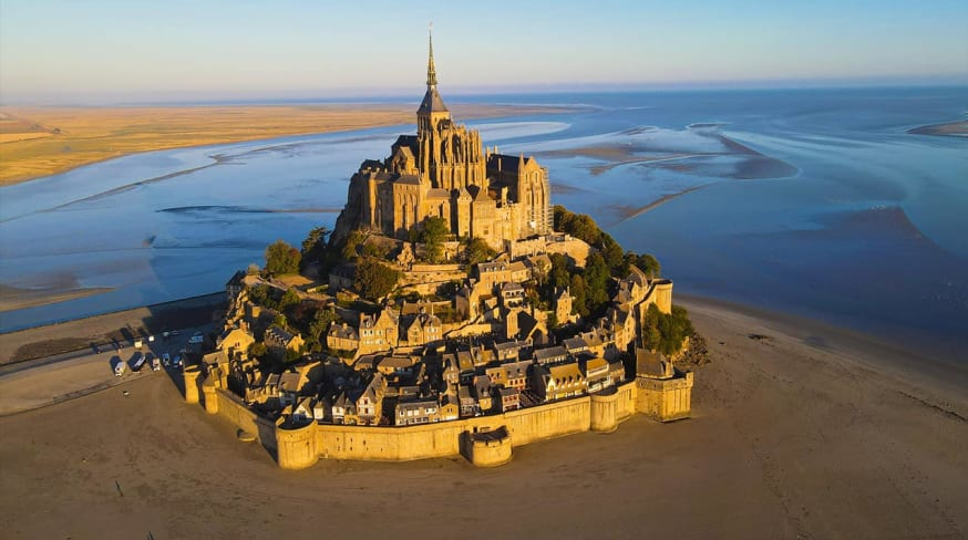 Franca monte saint michel aerea