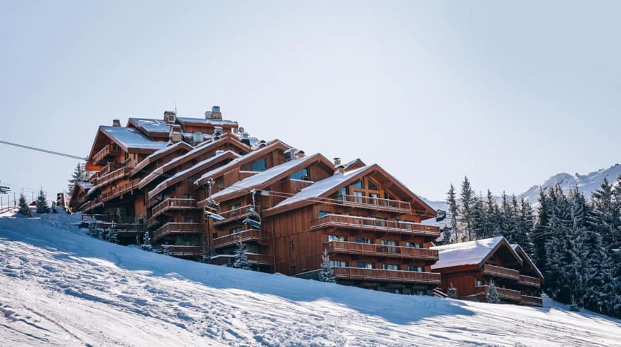 Le coucou meribel exterior do hotel
