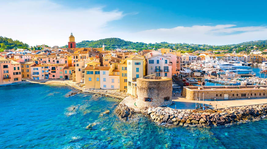 Saint tropez provence cote dazur franca