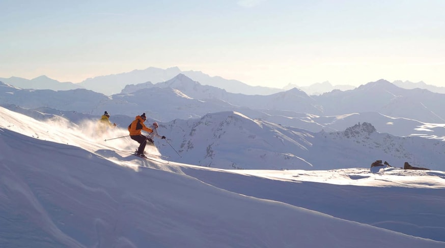 Six senses courchevel esqui offpiste