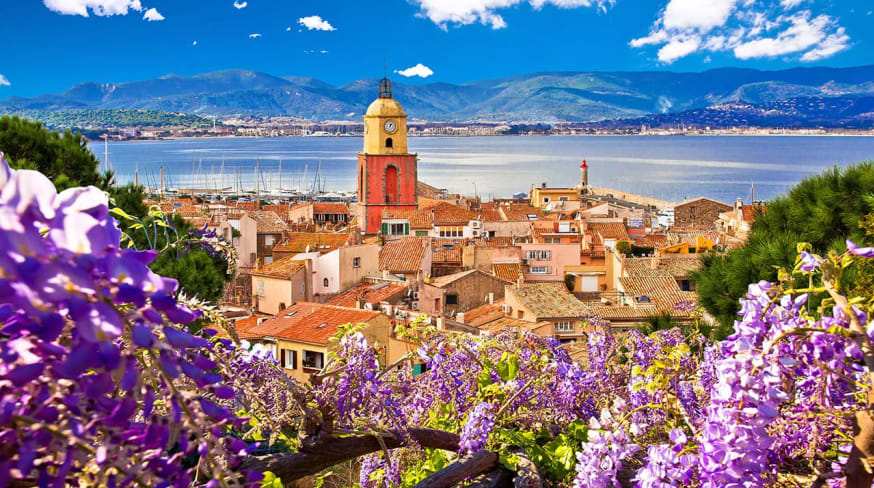 Vila de saint tropez cote dazur franca