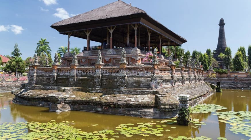 Kertha Gosa Pavilion of Klungkung Palace, Bali, Indonesia
