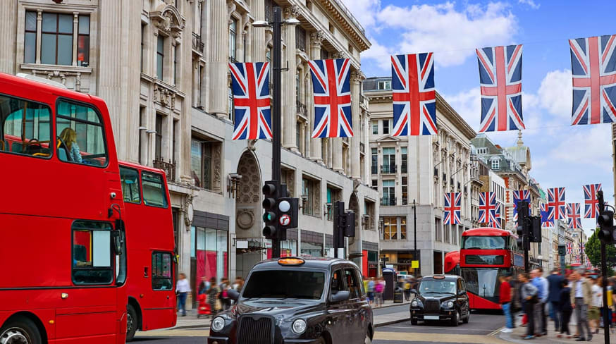 londres oxford street inglaterra