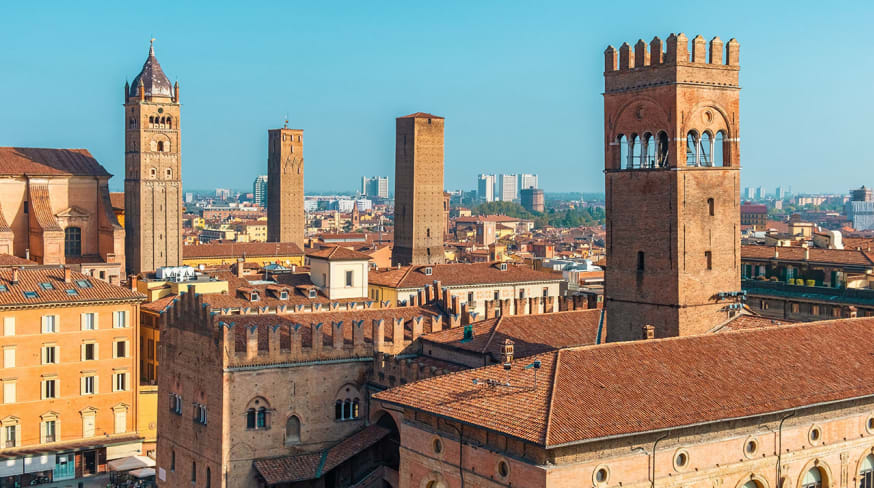 Bolonha Itália - Piazza Maggiore