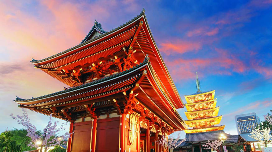 Japao toquio asakusa sensoji ji temple