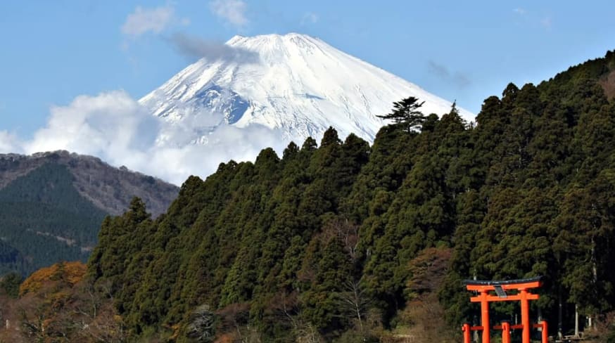 Monte Fuji, Lago Ashi, Viagem Japão