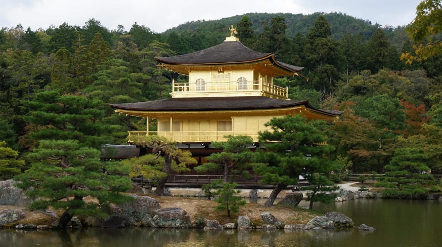 Pavilhão Dourado,Kinkaku-ji
