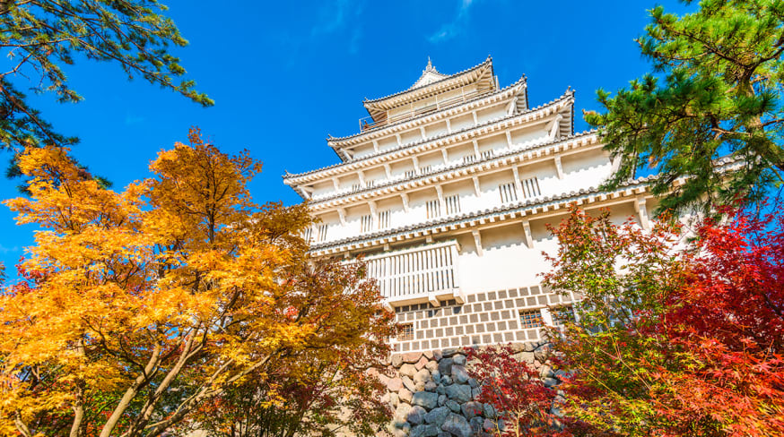 Shimabara nagasaki japan at the castle