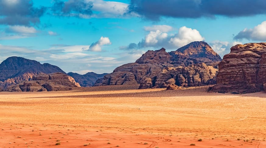 Deserto Wadi Rum - Jordânia.