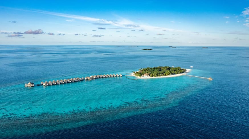 Baglioni maldives vista aerea