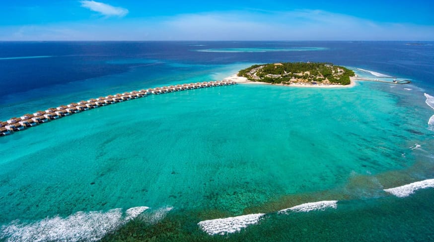 Emerald maldives vista aerea villas