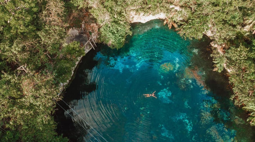 Mexico hard rock hotel cancun tour cenote