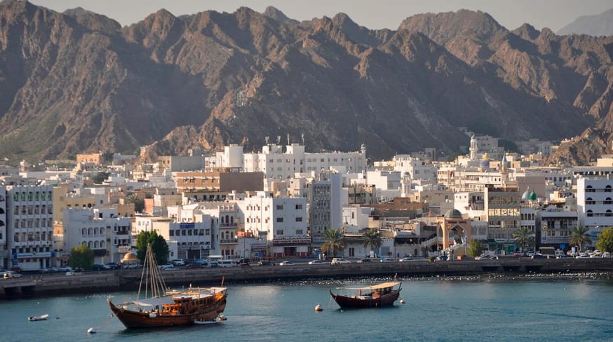 Barcos em muscat