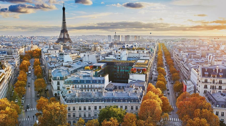 paris franca vista aerea