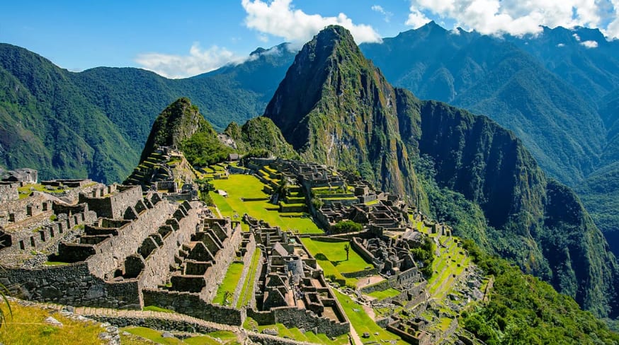 Peru machupicchu montanha