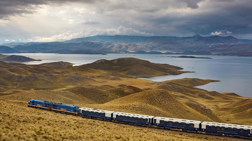 Peru trem belmond andean explorer aerea