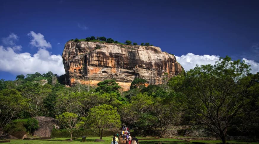 Lion Rock, Cidade Antiga Sigiriya, Sri Lanka
