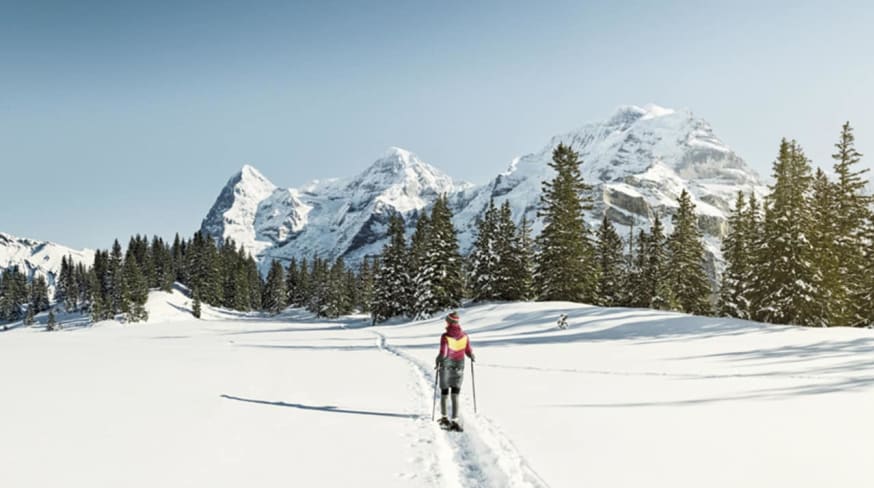 Grindelwald schneeschuhlaufen
