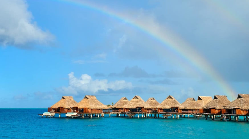 Overwater Bangalow, Conrad Bora Bora Nui