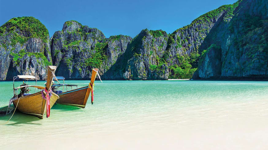 Barcos phi phi island