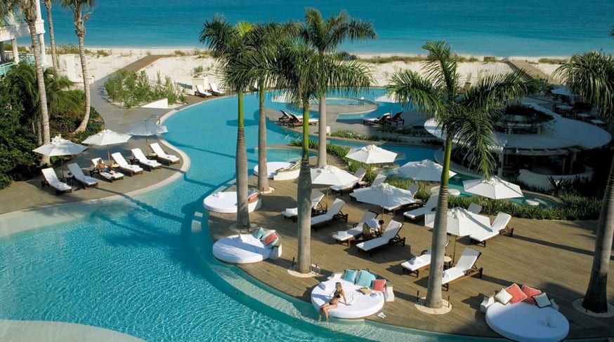 Piscina infinita, The Palms Turks and Caicos