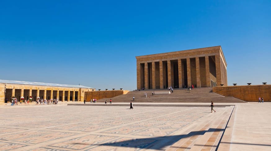 Mausoléu Mustafa Kemal Ataturk, Ancara, Turquia Turismo