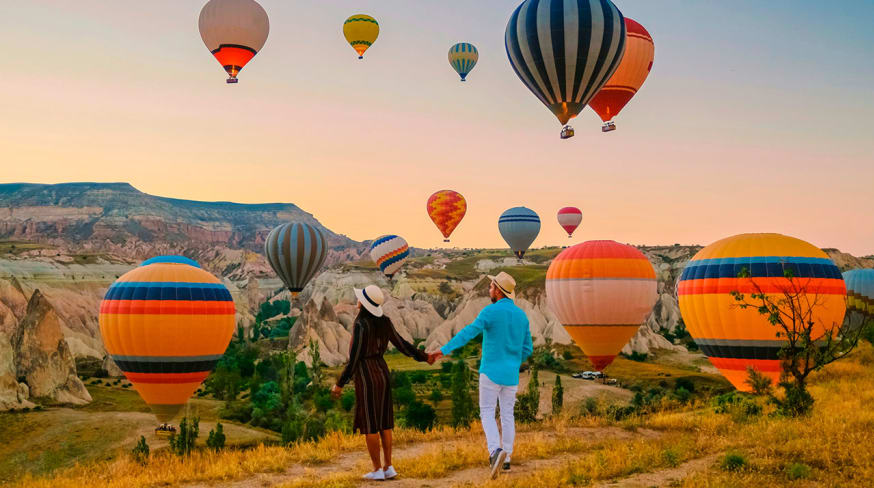 Turquia capdocia verao casal