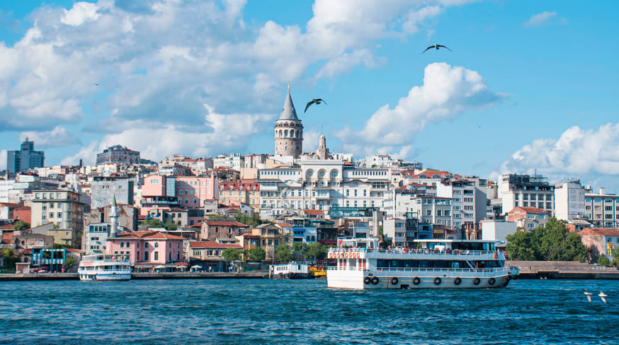 Turquia istambul galeta tower view panorama