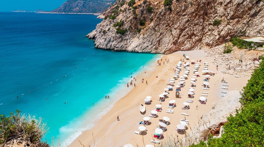 Turquia praia kaputas kas