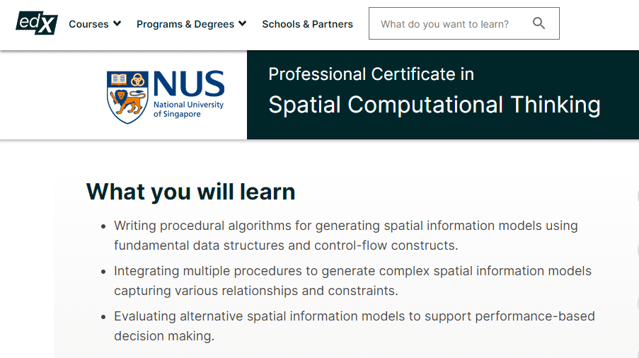 Spatial Computational Thinking