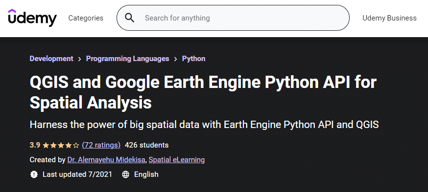 Python for Spatial Analysis
