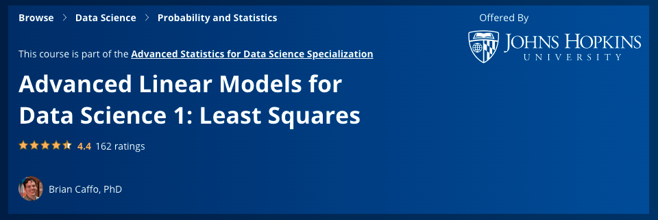 Linear Models for Data Science