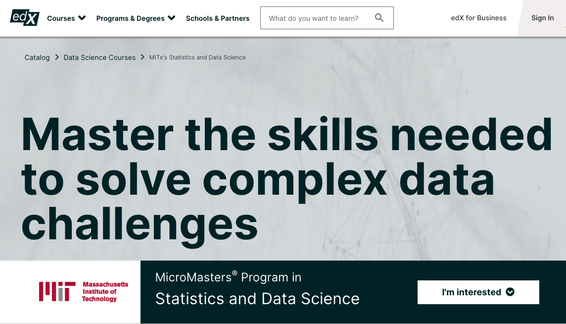 Statistics and Data Science