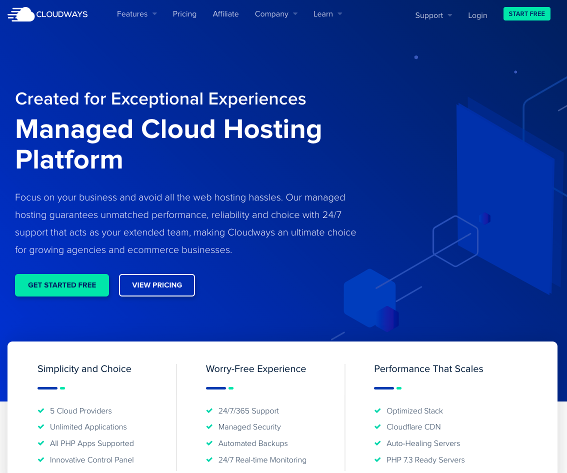 WordPress Cloud Hosting