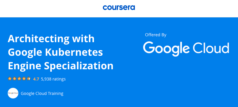 Architecting with Google Kubernetes Engine Specializtion