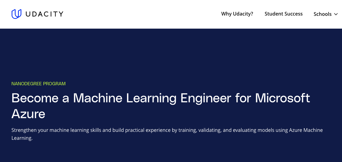 Machine Learning Engineer